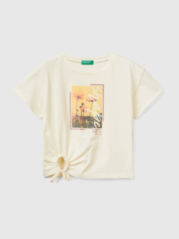 Футболка UNITED COLORS OF BENETTON белый
