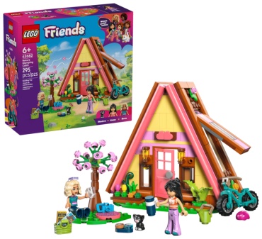 Конструктор LEGO Friends Домик для глэмпинга на природе 42682, деталей 295 шт