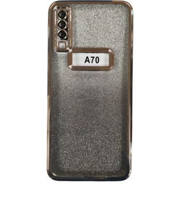 Чехол FASHION для Samsung Galaxy A70 серебристый