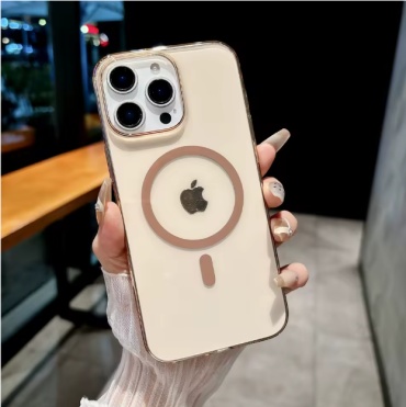 Чехол CABBEEN для Apple iPhone 16 Pro Max золотой