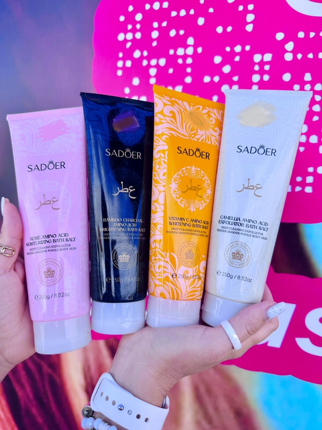 SADOER скраб Bath Salt для тела 250 г
