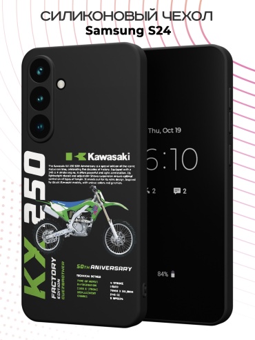 Чехол для Samsung S24 FE рисунок