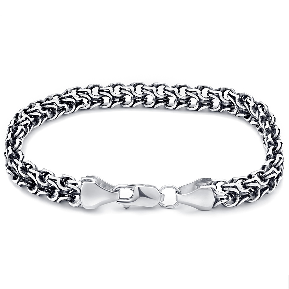 Lucente Silver BRA-LU-925-2666204-20 длина 20 см, вес 25.21 г серебро, плетение рамзес