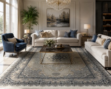 Ковер Behram Carpet 200x300 см, короткий ворс, Турция