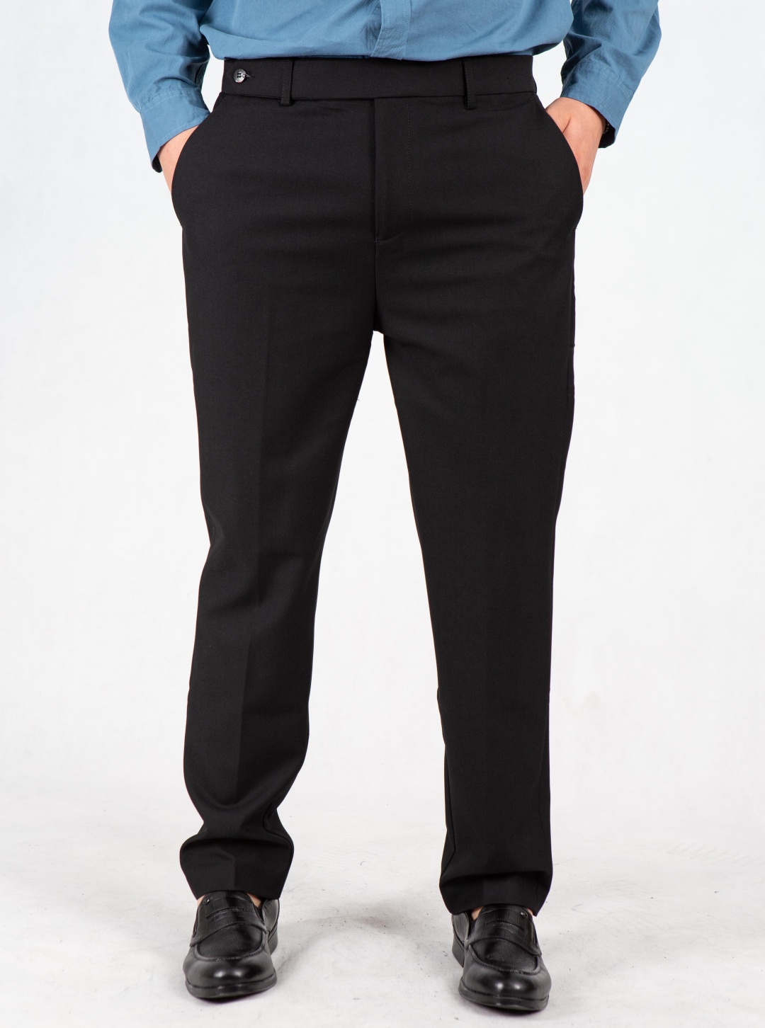 Купить Классические брюки Hayal H Classic slim fit A54 черный W32 в ...