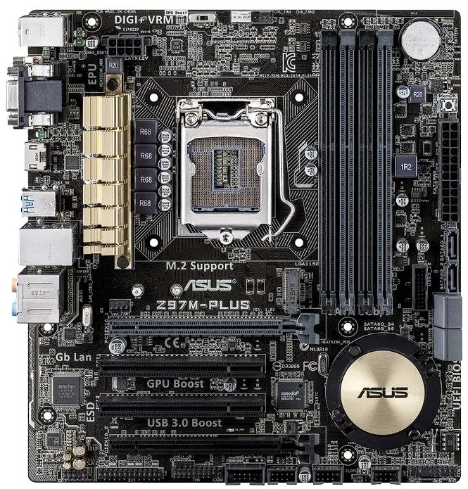 Материнская плата ASUS Z97M-Plus