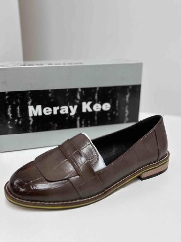 Лоферы Meray Kee коричневый, светло-коричневый