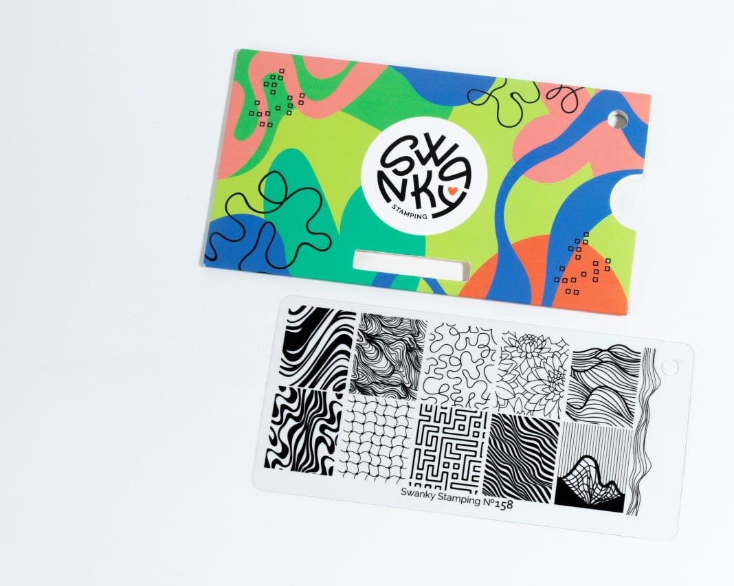 Swanky Stamping пластины 158