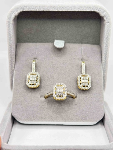 NUR_GOLD 509 вес 5.35 г золото, бриллиант