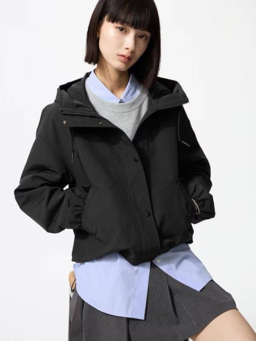 Парка Uniqlo черный