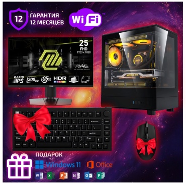 ROCKSTAR_GAMING i5-14400F / RTX 5070 12 Гб / 32 Гб / SSD 2000 Гб / Win 11