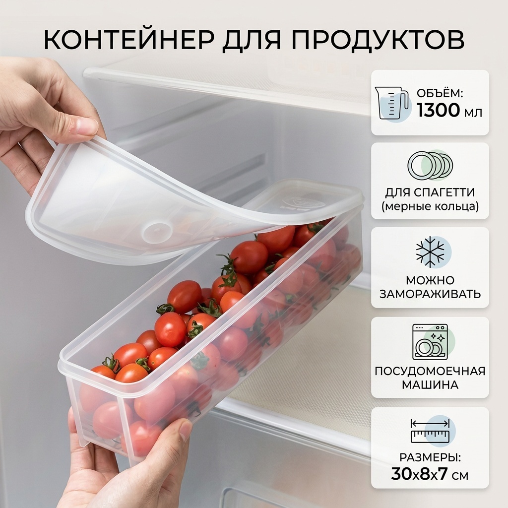 Контейнер 640263439 1 шт, полипропилен