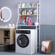 Стеллаж над стиральной машиной , 68x25x160 см, белый
