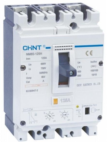 CHINT автоматический выключатель 3P 125 A, 50 кА, 400/690 В