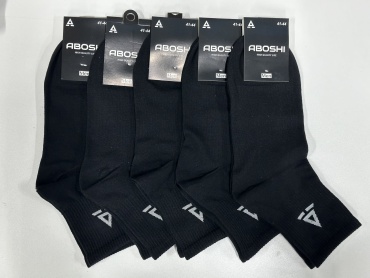 Носки ABOSHI 5 пар черный 40-43