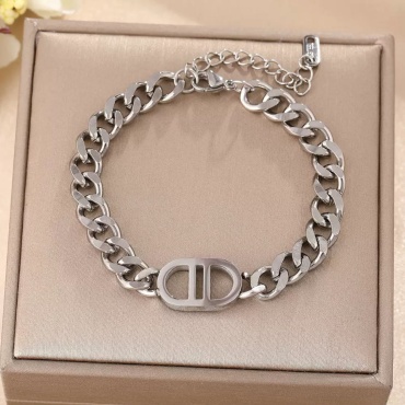 Fashion Jewellery длина 20 см бижутерный сплав, нержавеющая сталь, медицинская сталь, бижутерный сплав