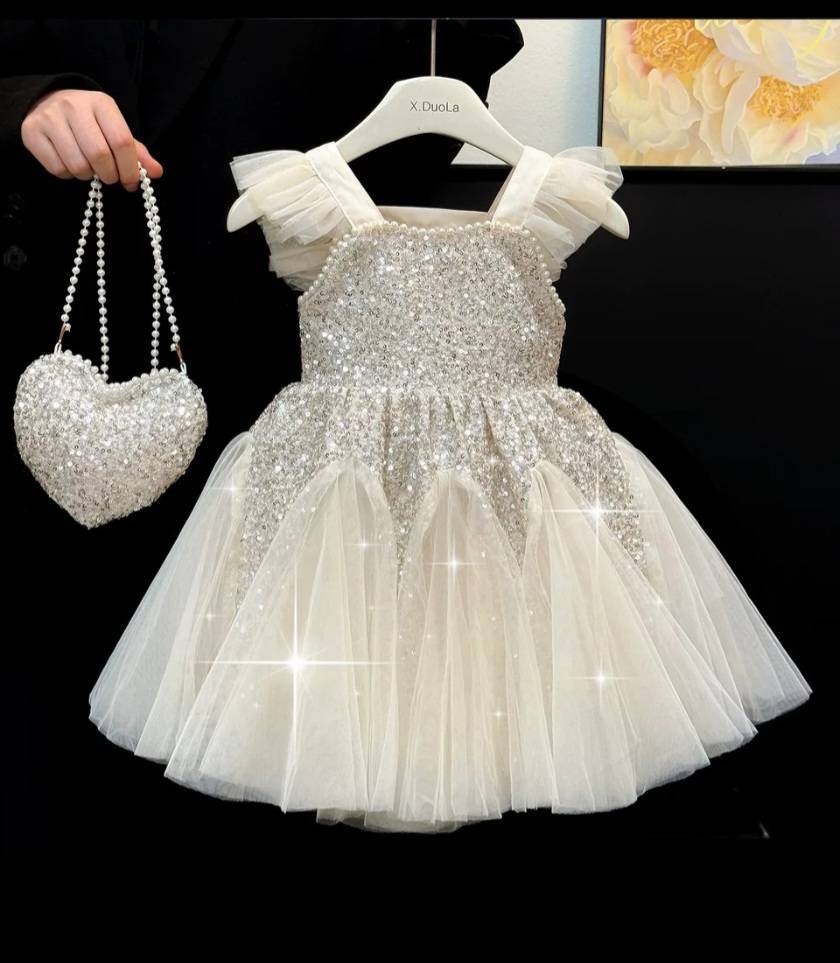 Нарядное платье Fashion бежевый