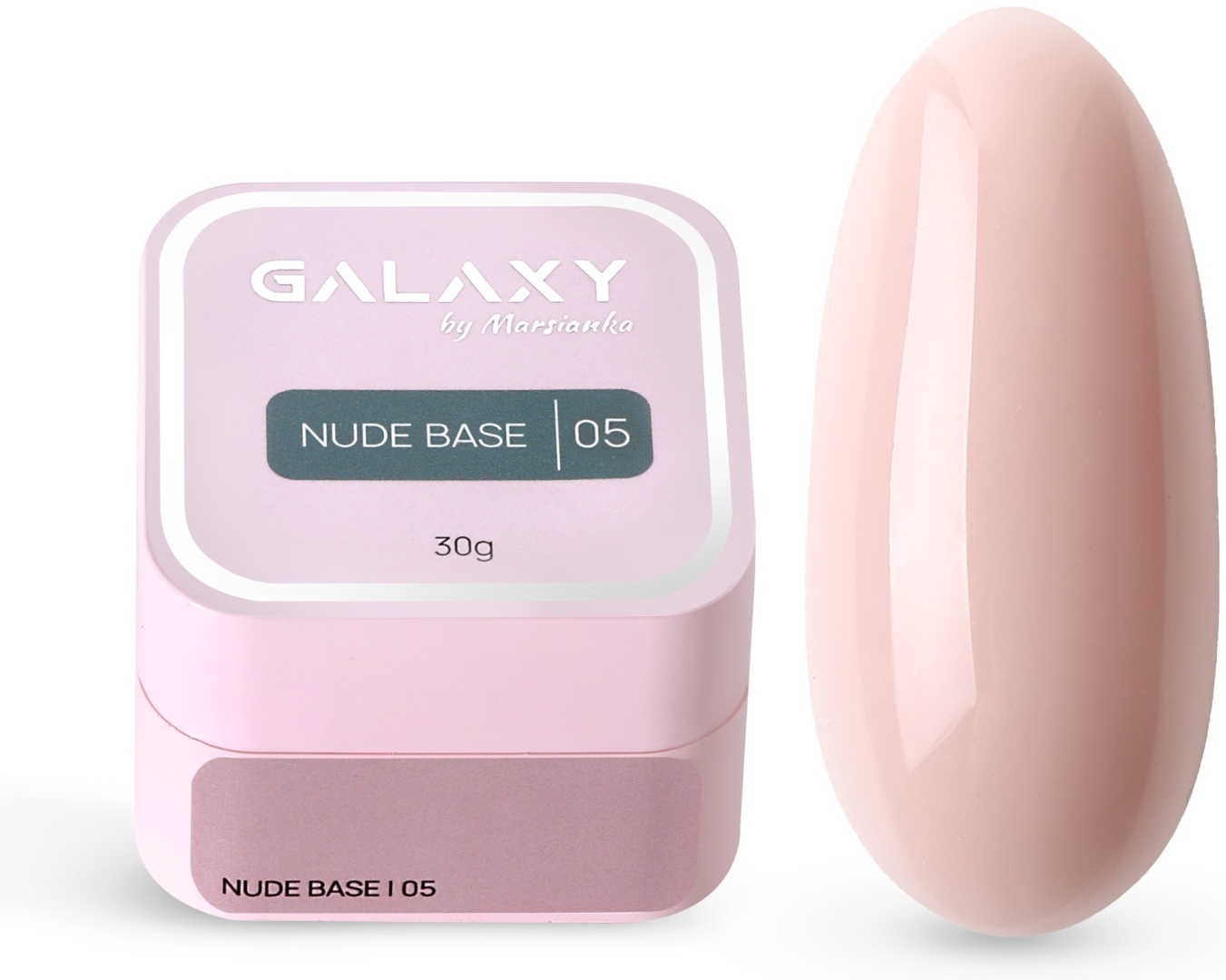 Galaxy базовое покрытие Nude base 05 камуфлирующее 30 мл