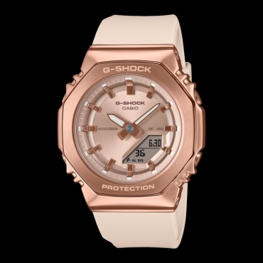 Кварцевые CASIO GM-S2110PG-4AER нержавеющая сталь