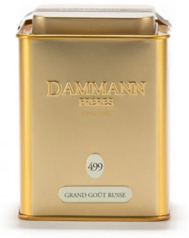 Чай Dammann Freres Grand Gout Russe Русский вкус Гранд черный листовой 100 г