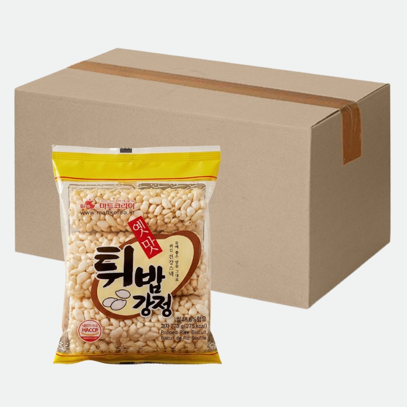 Закуска MartKorea Popped Rice Snack 20 шт по 70 г