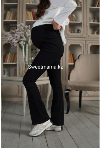 Джинсы клеш Sweetmama.kz черный