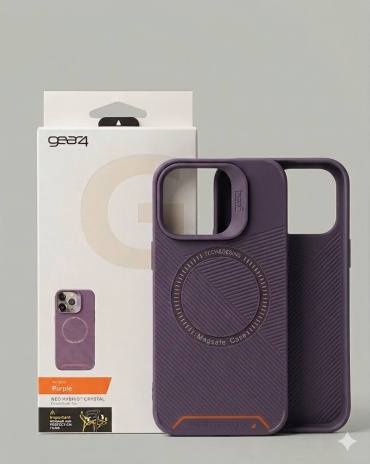 Чехол Gear4 для Apple iPhone 15 фиолетовый