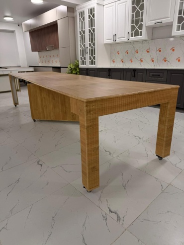 Стол консоль-трансформер ModiHome 8926, 400х100x75 см, МДФ, коричневый