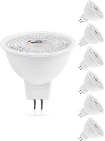 Лампочка 6W GU5.3, светодиодная, естественный белый