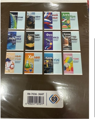Предметная тетрадь R8 356888, 36 л, А5, клетка, мягкая обложка, 12 шт
