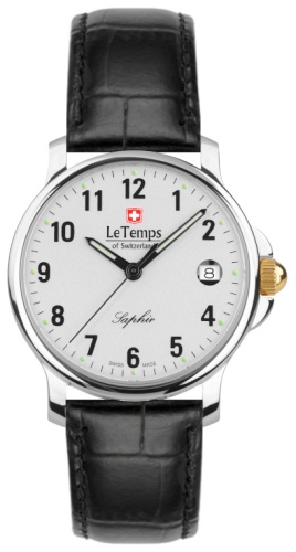 Кварцевые Le Temps of Switzerland LT1055.41BL61 сталь
