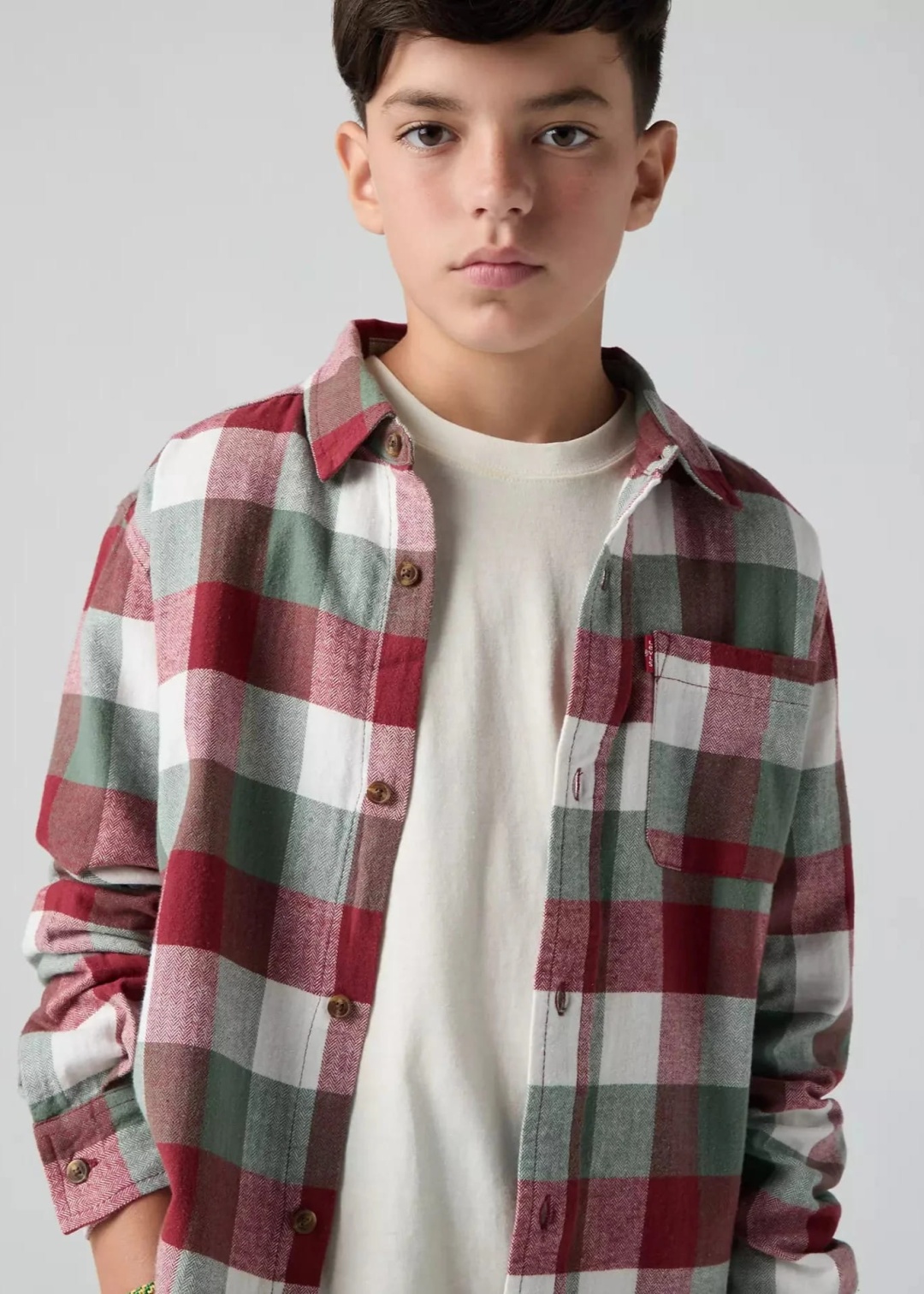 Рубашка прямая Levis мультиколор