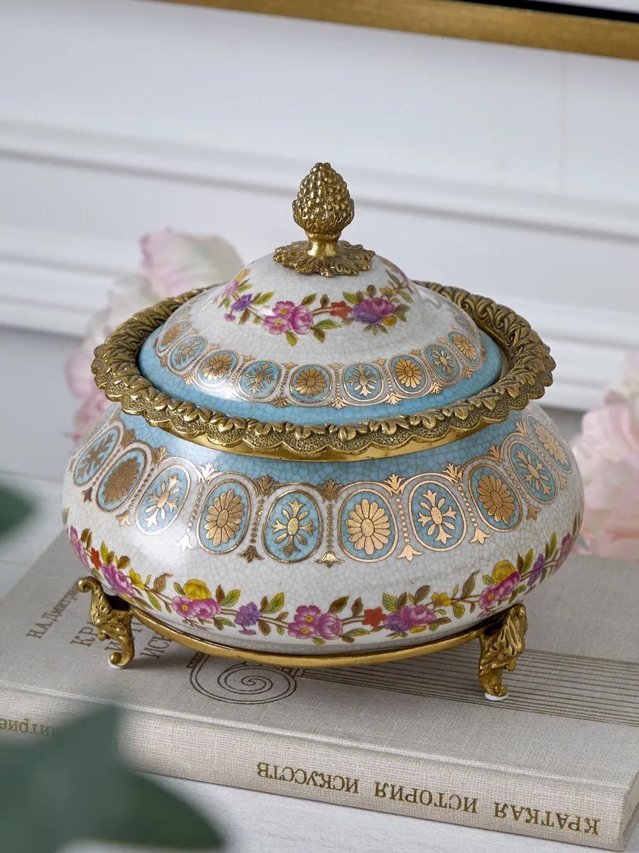 Шкатулка 31G2645/B851C/LD3002, фарфор