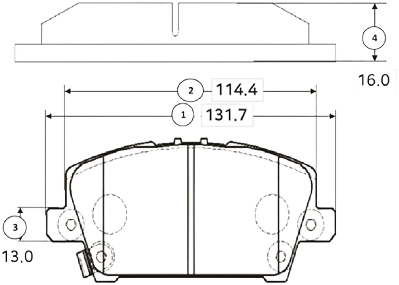 Колодки CTR GK0342