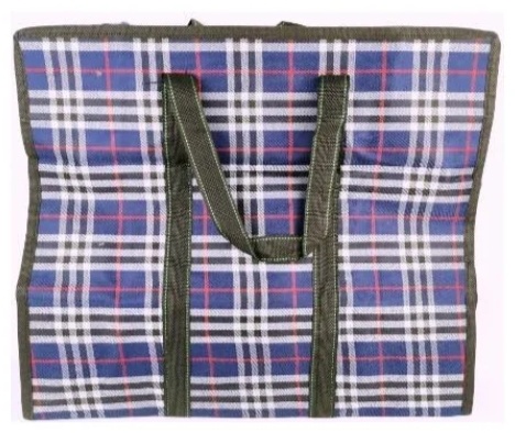 Хозяйственная сумка 100 л 55x70x28 см, текстиль, полиэтилен