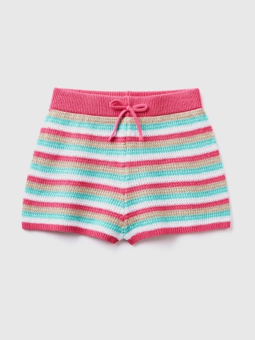 Повседневные шорты UNITED COLORS OF BENETTON синий