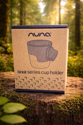 Подстаканник для коляски Nuna черный, прозрачный, 1 шт