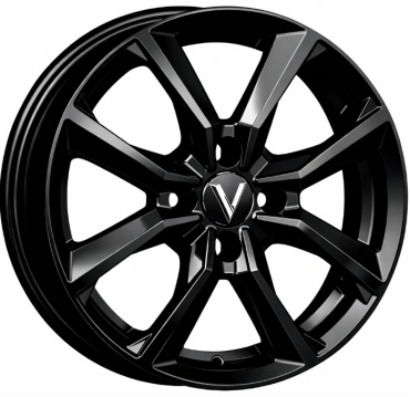 Вектор В283 6x15/4x100 D54.1 ET46 4 диска черный