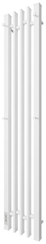 Полотенцесушитель электрический POINT PN20732W, I-образный 18x120 см