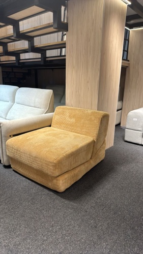 ELMAMEBEL кресло 70x80x100 см, бежевый, желтый