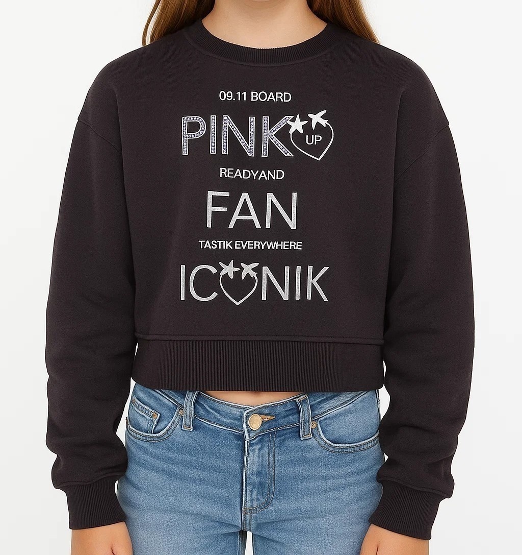 Свитшот PINKO UP черный