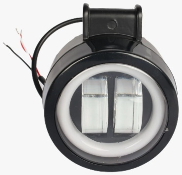 Светодиодная фара 1682 2led-20w 20 Вт круглая