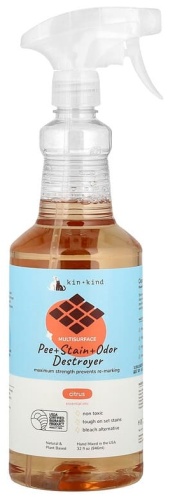 Kin+Kind, Multisurface Pee + Stain + Odor Destroyer, цитрус, 354 мл