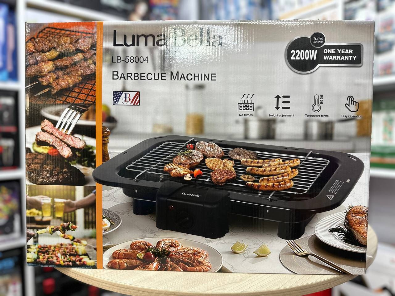 Барбекю Luma Bella 4830+10, чугун