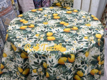 Скатерть R.I.Textile 175x175 см, полиэстер, хлопок, дак, 1 шт