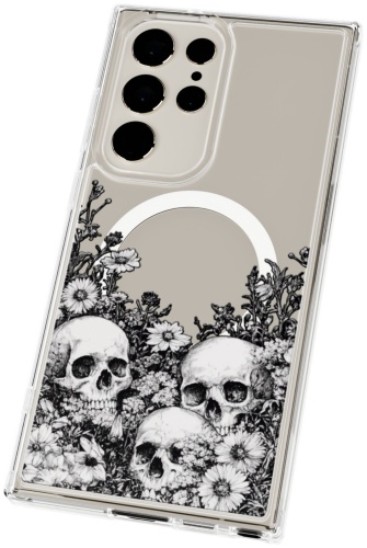 Чехол Mcover для Samsung Galaxy S23 Ultra рисунок