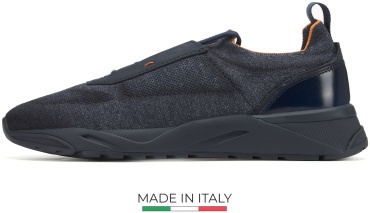 Кроссовки Santoni синий