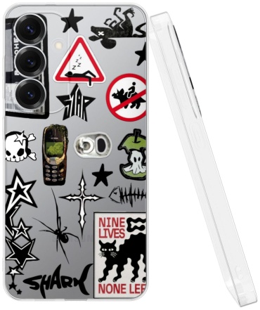 Чехол Mcover для Samsung Galaxy S25+ рисунок