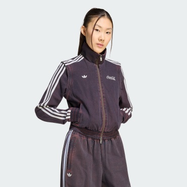 Джинсовая куртка adidas фиолетовый