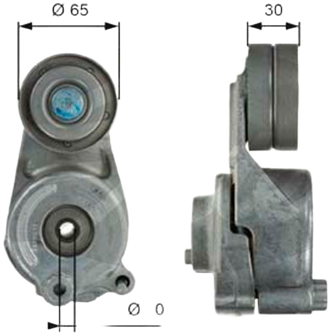 Gates ролик натяжной T39062